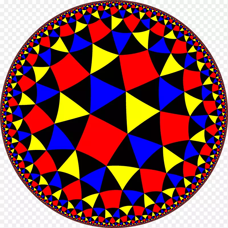 斜方十二面体，三八角形瓷砖，交替八角形瓷砖-三角形