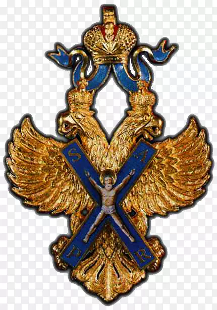 圣秩序安德鲁徽章标志奥德·范圣特-安德烈亚斯·德埃斯特罗埃佩尼-奖章