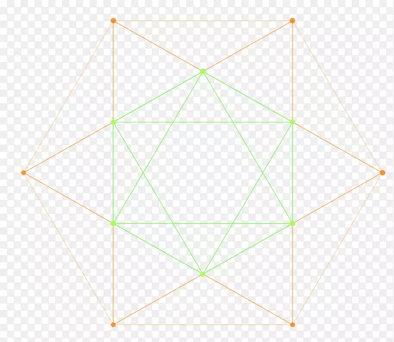 三角形点图案对称-三角形