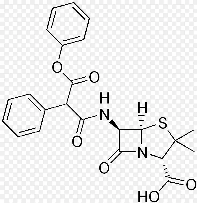 卡福西林抗生素氨苄青霉素卡本西林