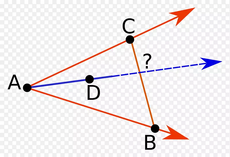 横杆定理，几何，线段，角，平分线定理
