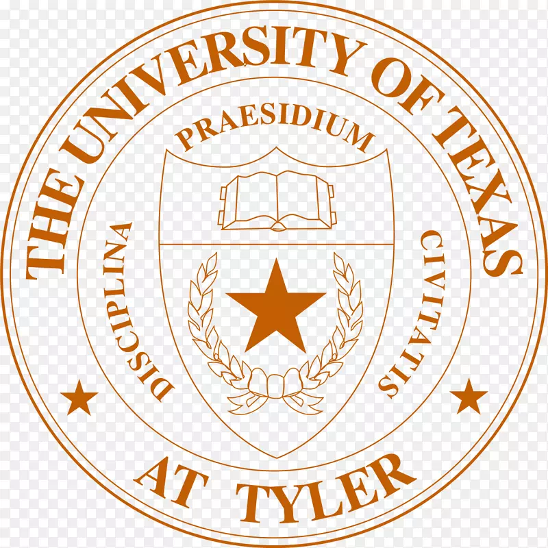 德克萨斯大学泰勒研究生院标志组织品牌剪贴画