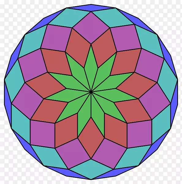 反射对称十二角旋转对称