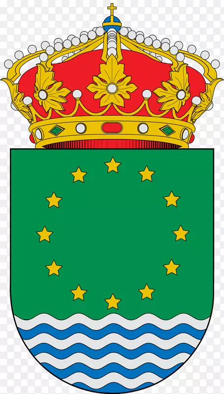 西班牙纹章-黄石-阿达徽章的蔚蓝大峡谷