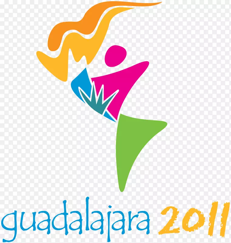 柔道在2011年泛美运动会体育平面设计标志剪辑艺术