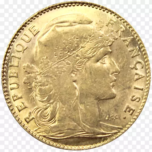 法国-法国珀斯薄荷金币