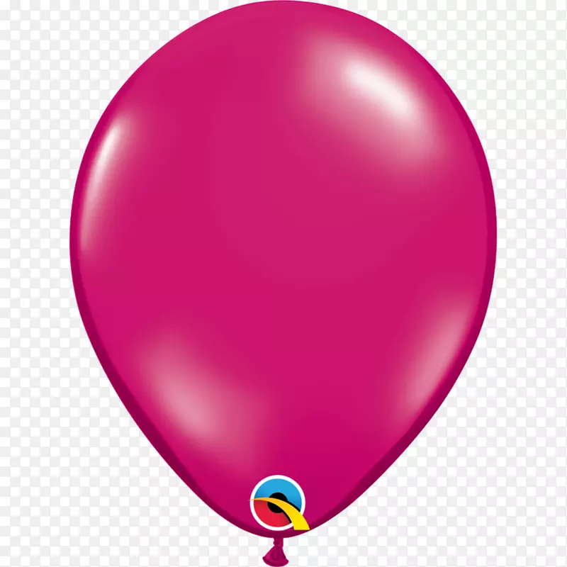 气球蓝色，红色，QualatexDeco气泡，透明气球-双底背景