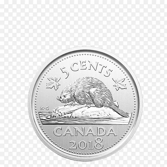 四分之一银币加拿大硬币