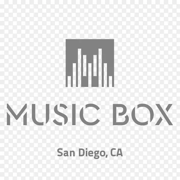 音乐盒标志品牌产品字体
