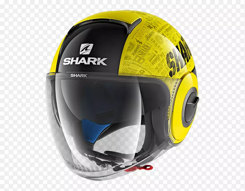 摩托车头盔鲨鱼纳米头盔鲨鱼德雷克致敬rm喷气式头盔-摩托车头盔