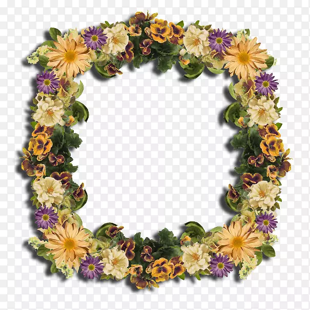 花卉设计花圈，切花，人造花