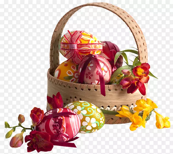 复活节兔子星期六复活节篮子图片-复活节