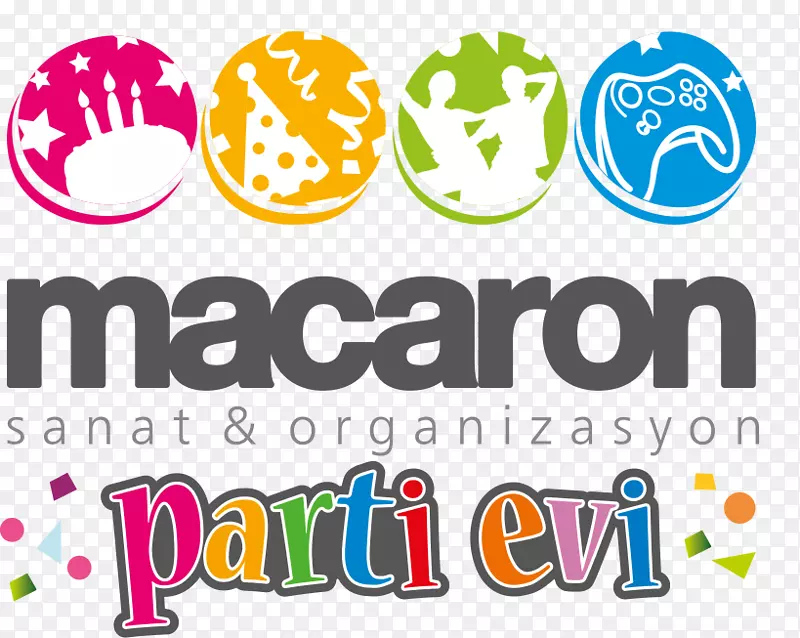 马卡隆艺术组织和派对家庭聚会