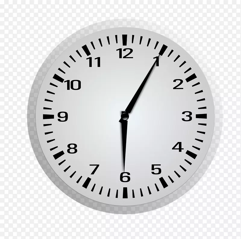 钟表表面剪贴画数字时钟