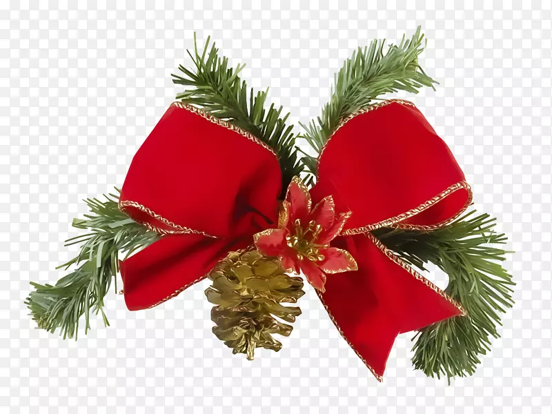 剪贴画圣诞彩带圣诞树装饰-丝带