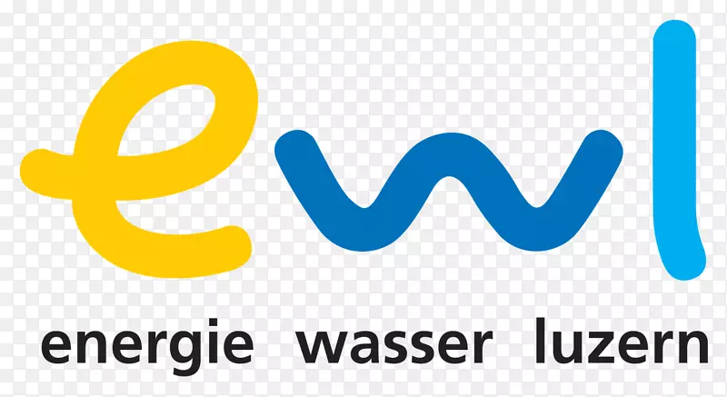 EWL Energie Wasser Luzern持有徽标水计算机文件