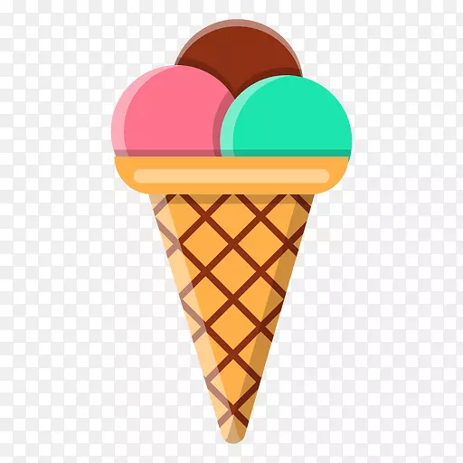 冰淇淋锥电脑图标png图片可伸缩图形.美味