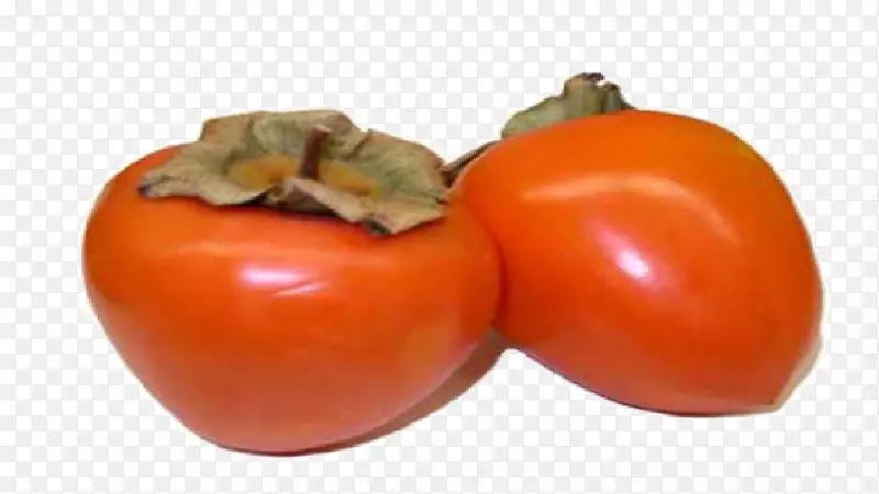 柿子水果png图片剪辑艺术图片-柿子