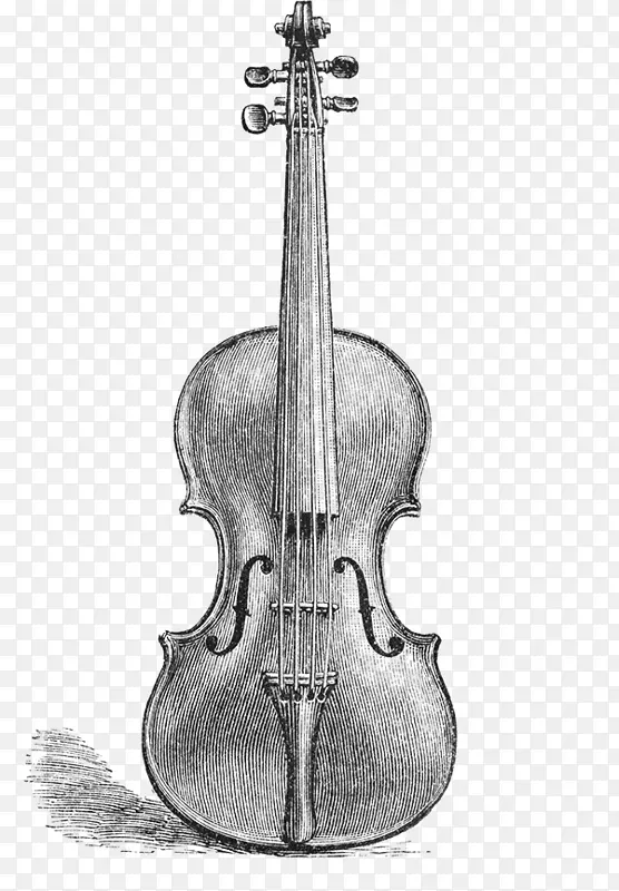 小提琴绘图插图.摄影图.小提琴