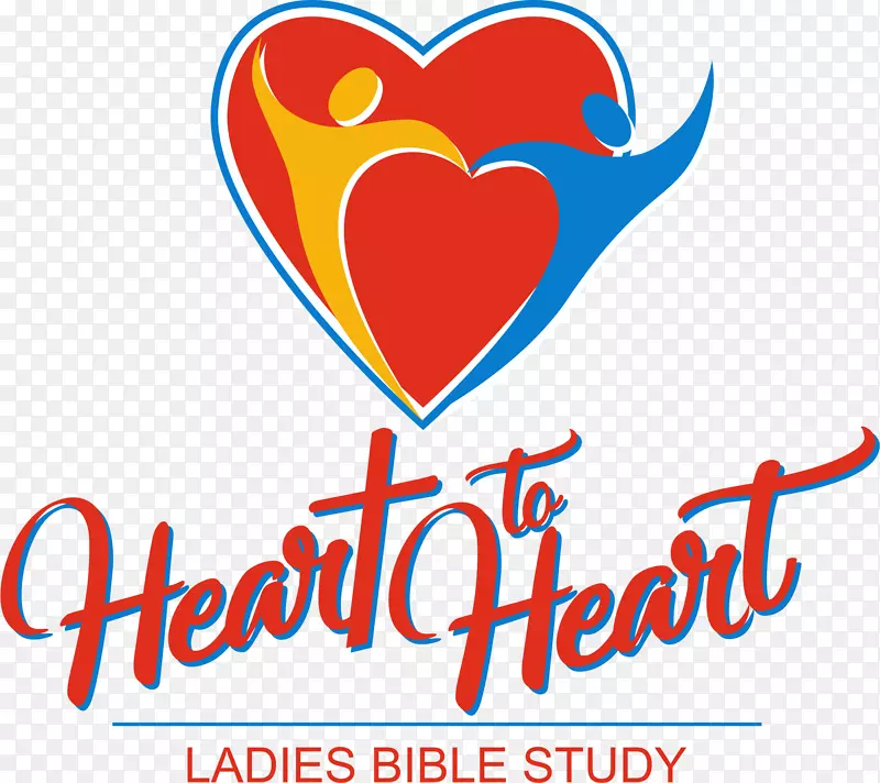 LOGO剪贴画圣经心脏品牌-为女士圣经研究