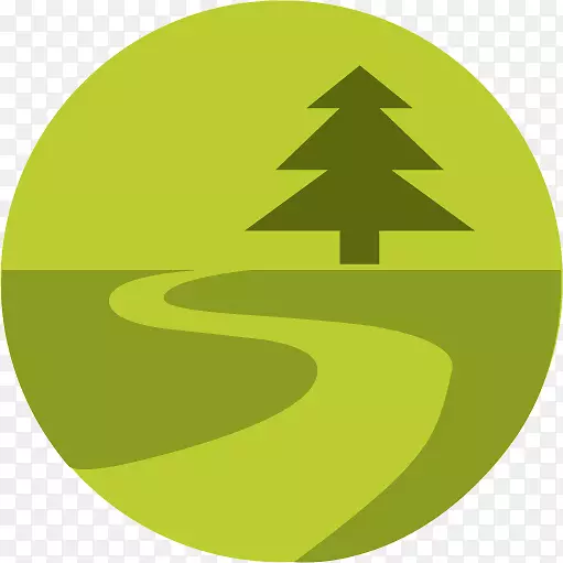 杉木路标志-树