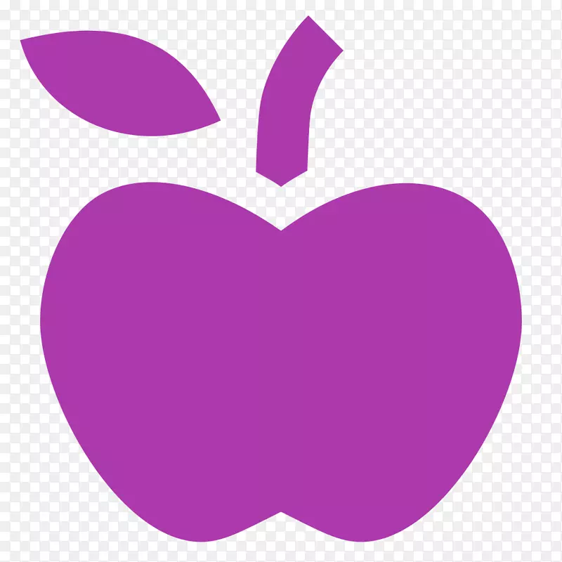 剪贴画标志紫心线-青菜店