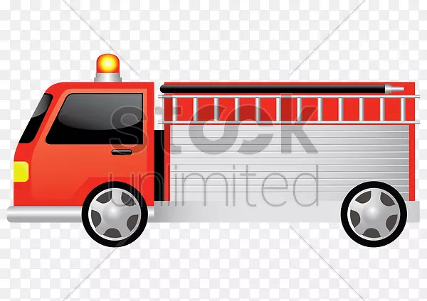 图形图像插图消防车图形设计.车辆存取