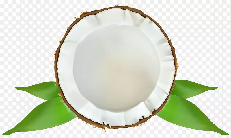 椰子水夹艺术椰奶png图片.椰子