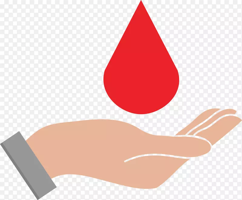 献血载体图形保健心脏