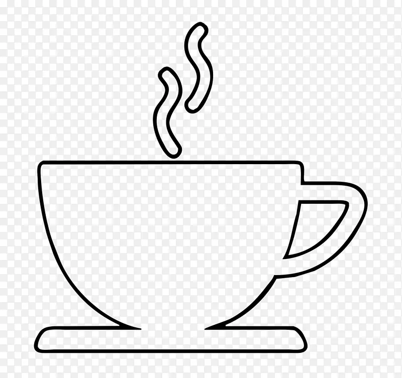 咖啡杯茶杯模版-咖啡