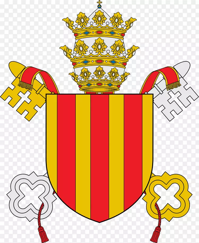 梵蒂冈城圣庇厄斯教宗的教宗军徽