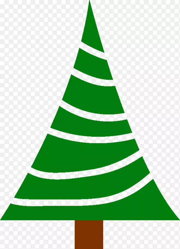 剪贴画圣诞树圣诞节圣诞老人-圣诞树