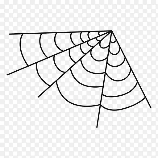 蜘蛛网png图片设计.手绘紫罗兰