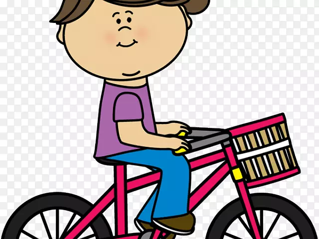 自行车剪贴画自行车形象卡通-保障安全网