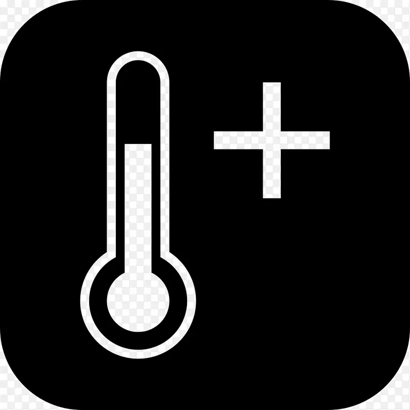 计算机图标符号图形温度计温度符号