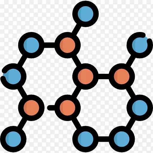 分子可伸缩图形原子化学键