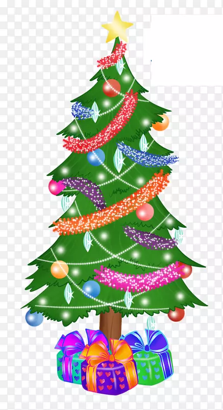 圣诞树，圣诞节，圣诞装饰，冷杉，云杉-圣诞树