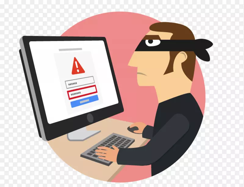 计算机安全威胁网络攻击web应用程序安全剪贴画-电子邮件