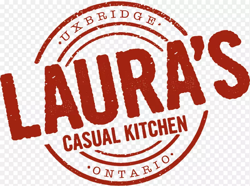 标志食品品牌劳拉的休闲厨房劳拉在厨房-Uxbridge标志