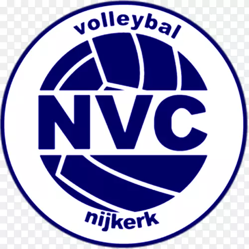 nv.v.c.NVC nijkerkse volleybal Club n.v.c.标志排球组织