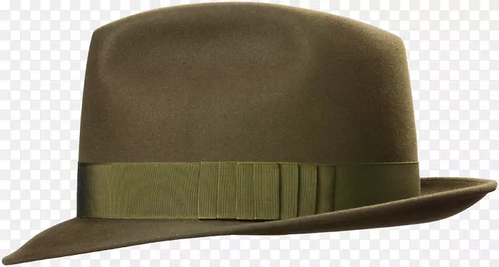 产品设计软呢帽-绿色帽
