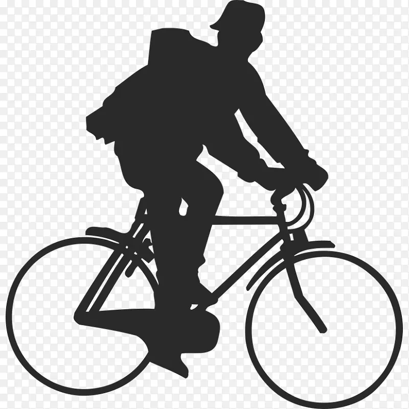 自行车安全图形插图图像.自行车