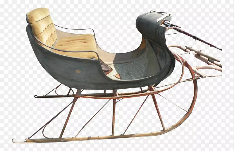 19世纪马车雪橇椅马