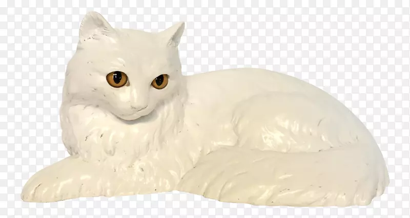 胡须猫雕像-猫