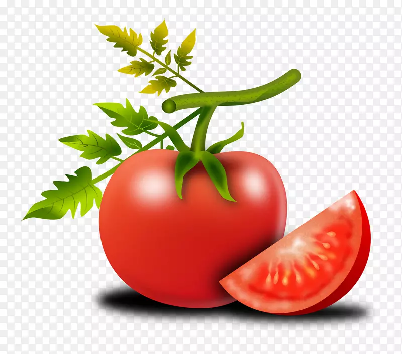 蔬菜番茄汁剪辑艺术樱桃番茄食品-蔬菜
