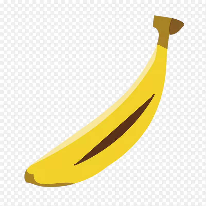 香蕉面包图形插图剪贴画.香蕉
