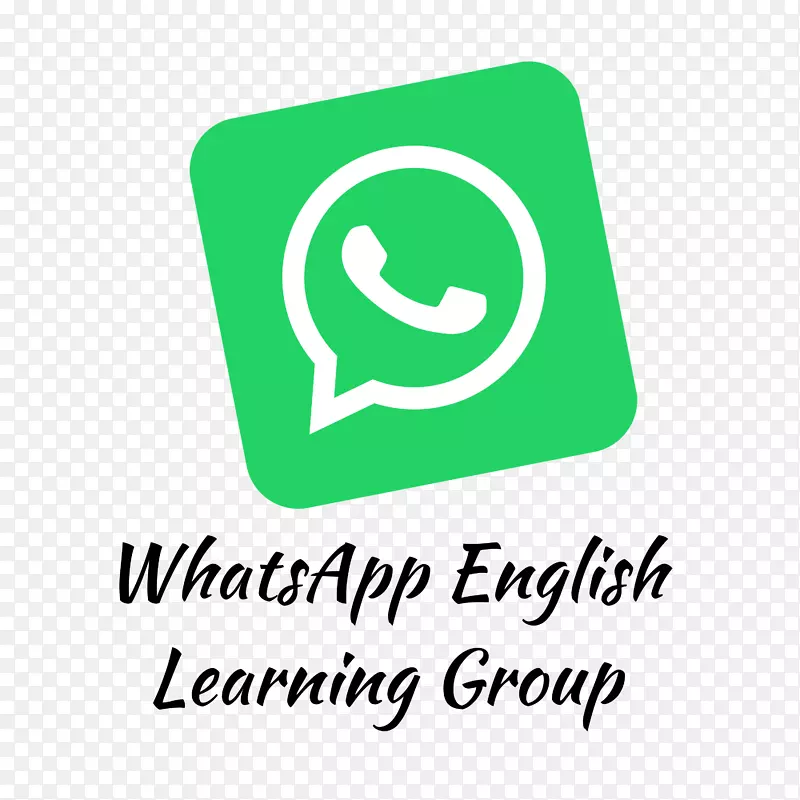 WhatsApp学习图像英语语言标志-WhatsApp