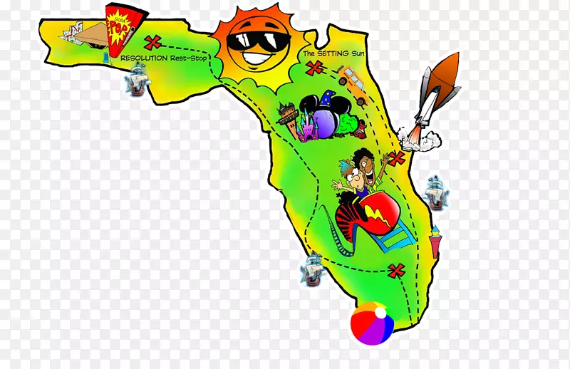 佛罗里达剪贴画免费内容图片-旧佛罗里达