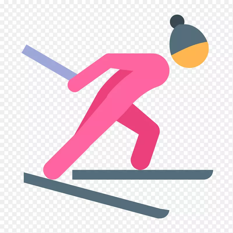 越野滑雪计算机图标png图片.滑雪