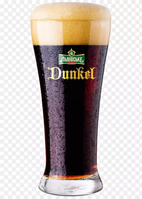 啤酒Schwarzbier lvivske Dunkel酒精饮料.啤酒
